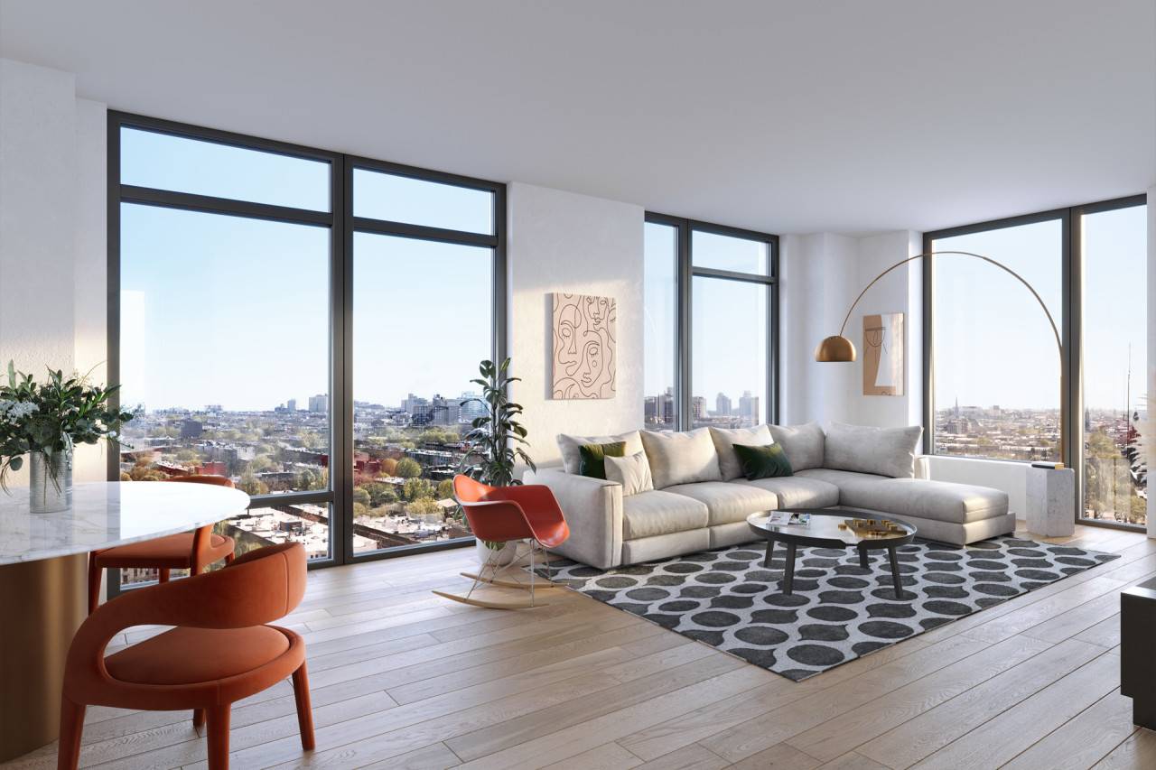 No Fee, 1 bed/ 1bath Apartment in Luxury Prospect Heights Building