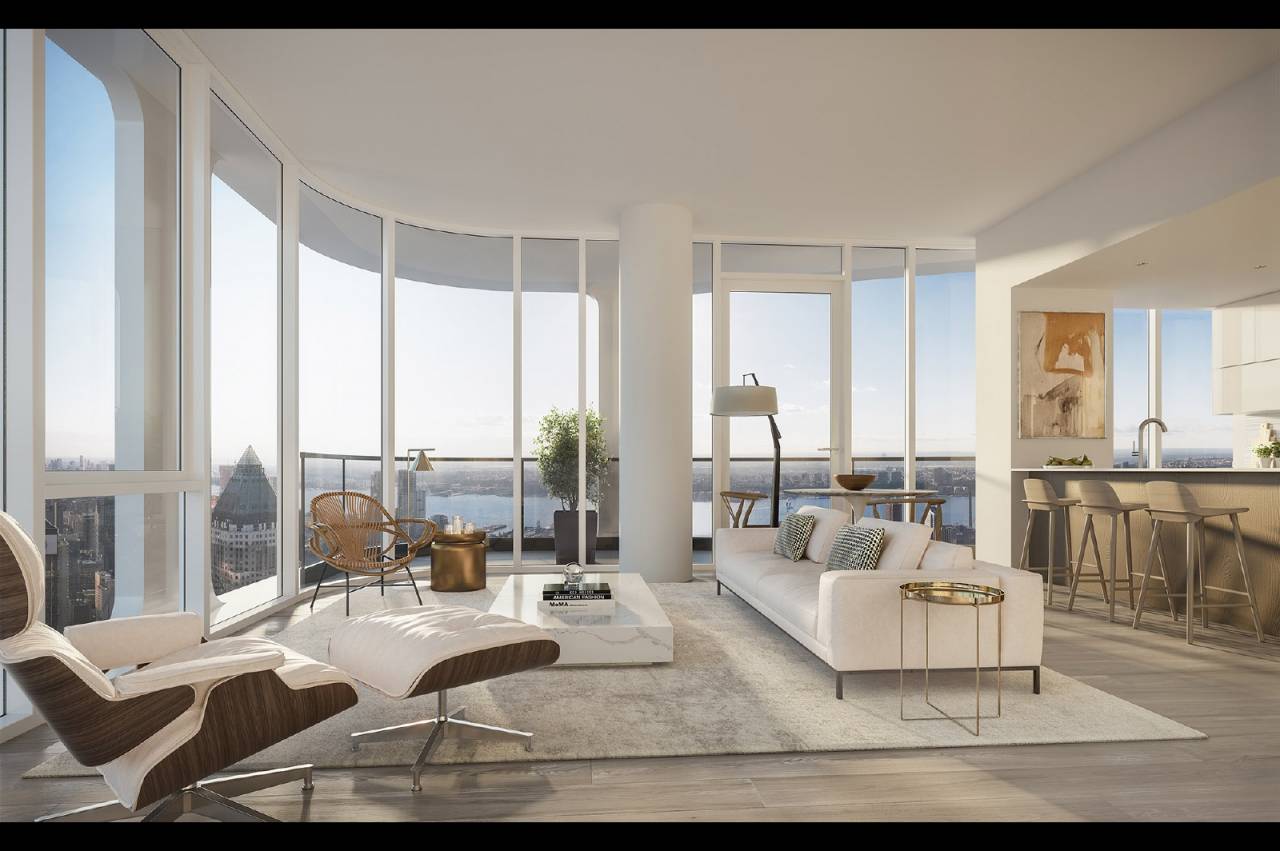 Gorgeous Corner Unit 1 Bed / 1 Bath in Luxury Midtown West Building, W/D in unit