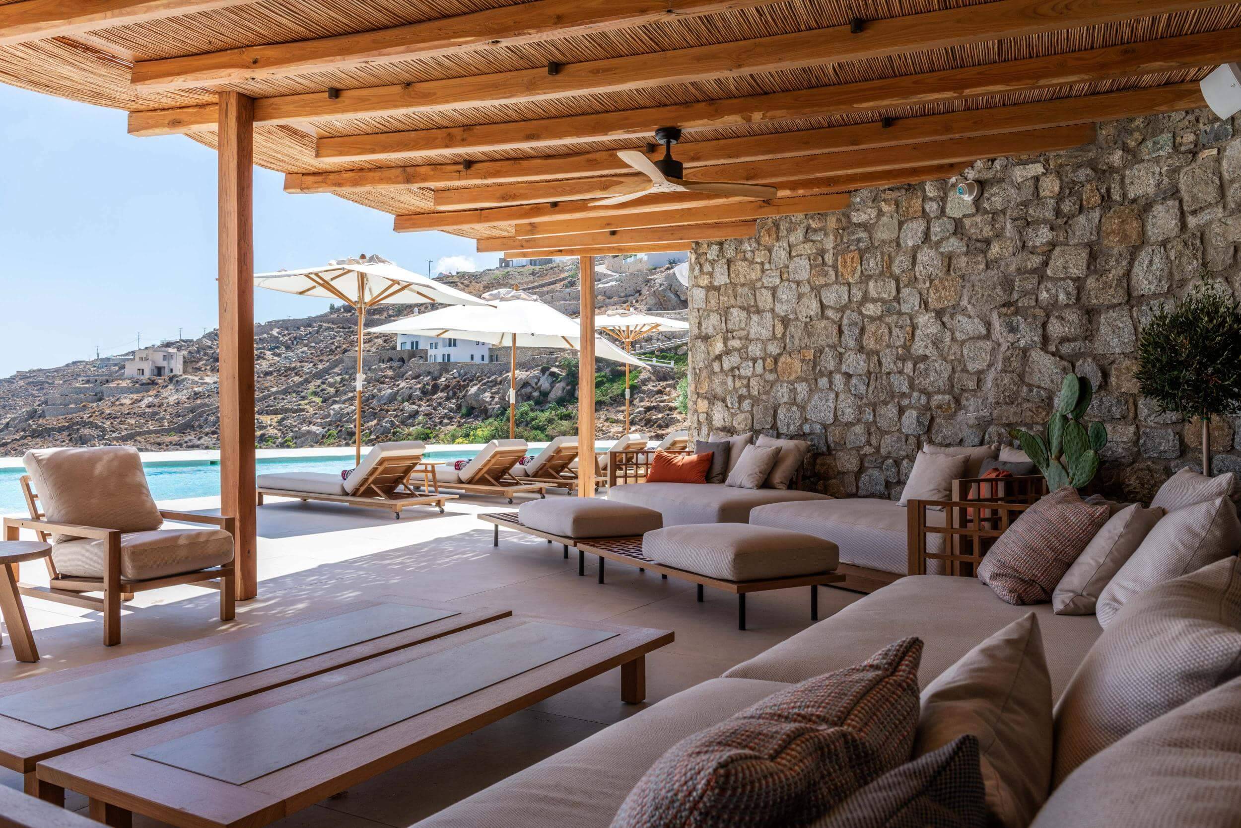 SUBLIME MYKONOS VILLA with 360 Seaviews overlooking Iconic Island beaches