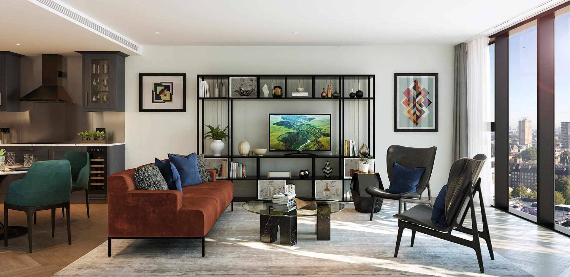 The residents will benefit from some fantastic facilities, including 24-hour concierge service, private residents' landscaped gardens as well as luxury spa and gym facilities.