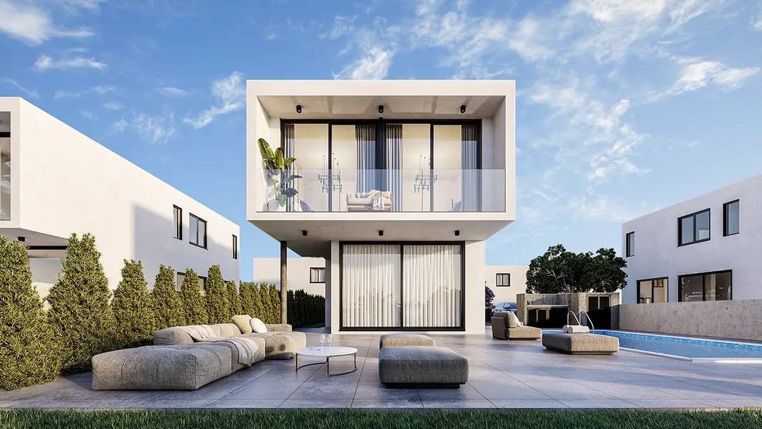 BREEZE RESIDENCES II, GORGEOUS 3 BEDROOM VILLA FOR SALE IN CHLORAKA, PAPHOS CYPRUS