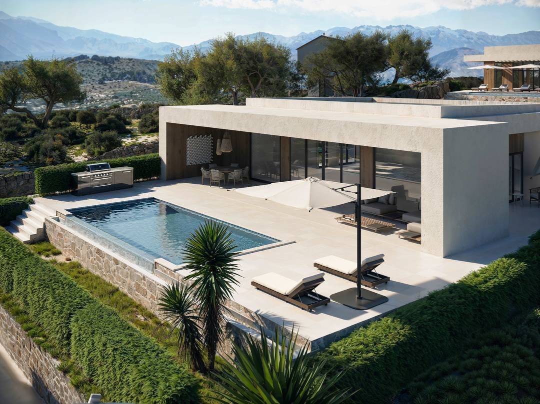 Luxury Model Villa 120 m² with infinity pool
