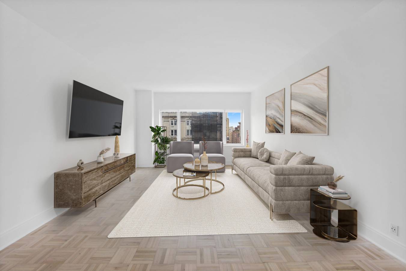 No Fee, Upper East Side 3 Bed/2.5 Bath Corner Apartment in Doorman Building, W/D in unit