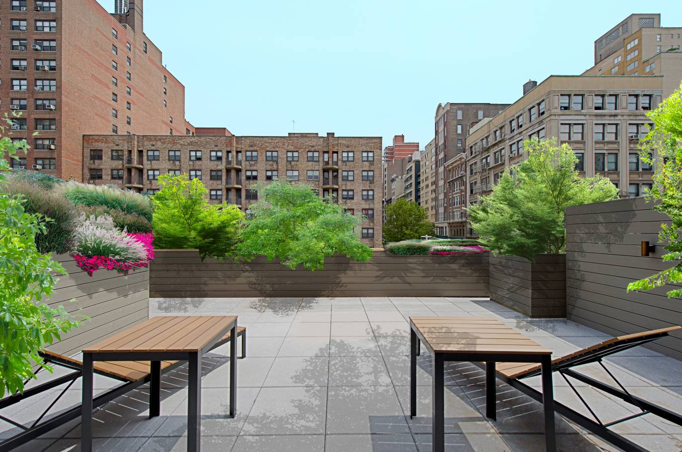 1 Bed / 1 Bath with Huge Private Terrace and W/D in unit, in Doorman Building