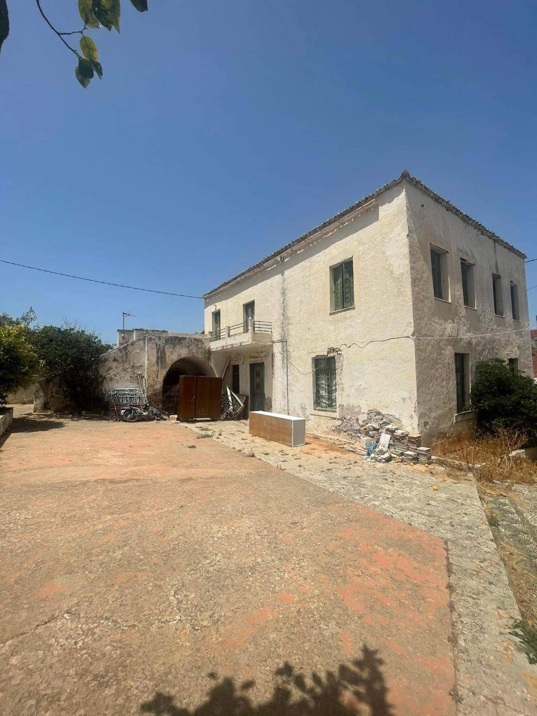 SPETSES ISLAND: Historical 19th Century 2-level Residence in the center of the town, 150m from the sea