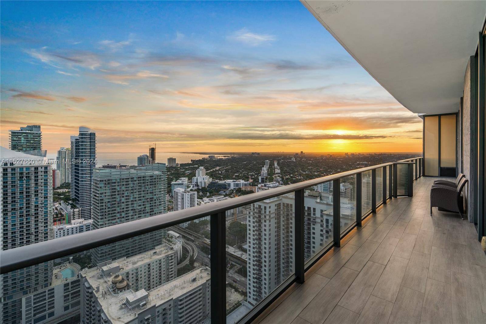 This Lower Penthouse at Brickell Heights East Tower is an exquisite residence, featuring 3 bedrooms and a convertible den, 4 full bathrooms, and breathtaking views of Biscayne Bay and the ...