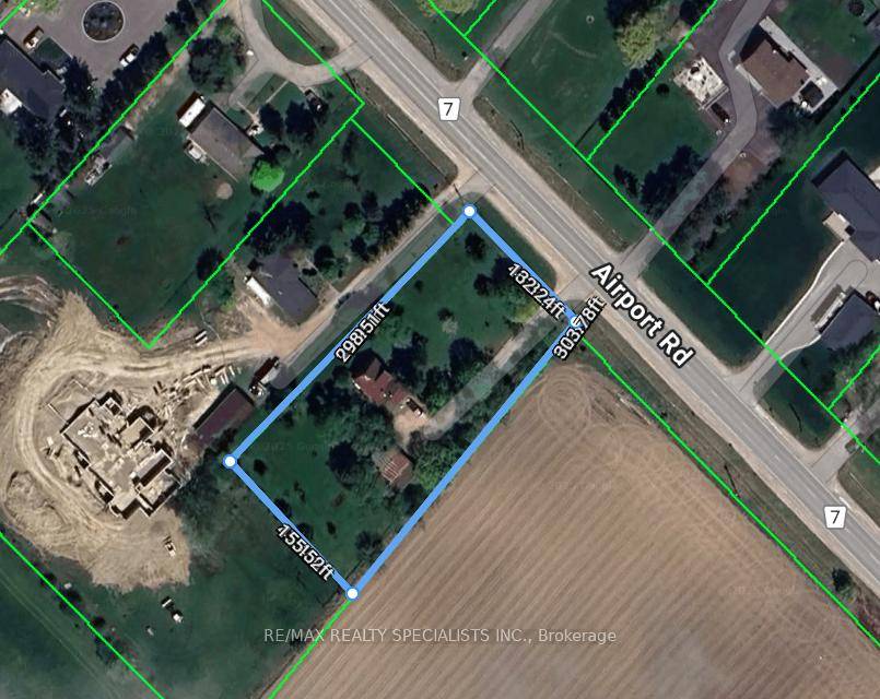 Outstanding building lot just south of Caledon East, almost 1 acre, flat land.