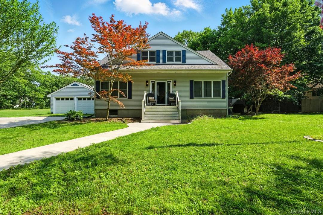 An exceptional opportunity set at the end of a quiet road, this expansive extended, dormered Cape Cod sits on an impressive 44, 000 sq.