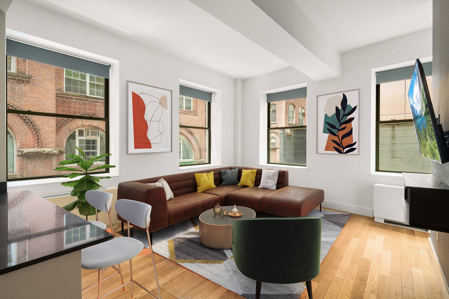 New to the Market Best 3 Bedroom Deal in FiDi Residence 205 at 99 John Street Welcome to Residence 205 at the iconic 99 John Deco Lofts, an Art Deco ...
