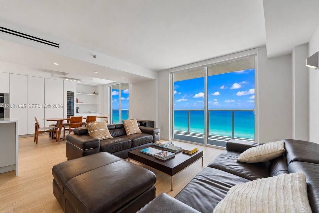 Direct oceanfront living from the 17th floor of Royal Club Condominium at 2457 Collins Ave.