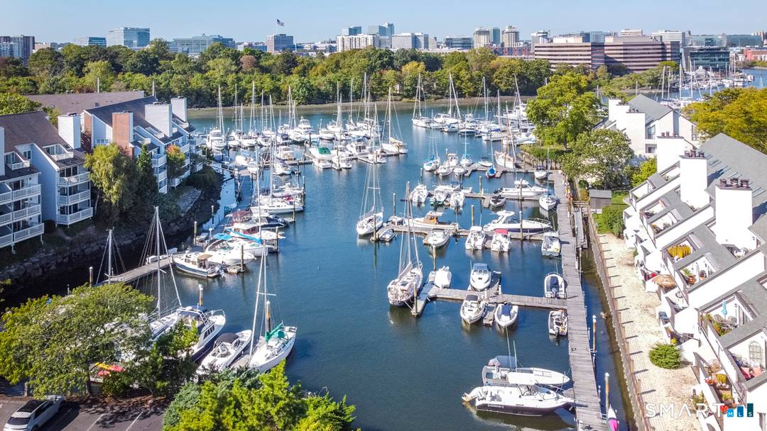Wake up to sparkling marina views and coastal breezes at Palmer Landing, a waterfront enclave on the coveted shoreline of Shippan Point and one of Stamford's most sought after communities.