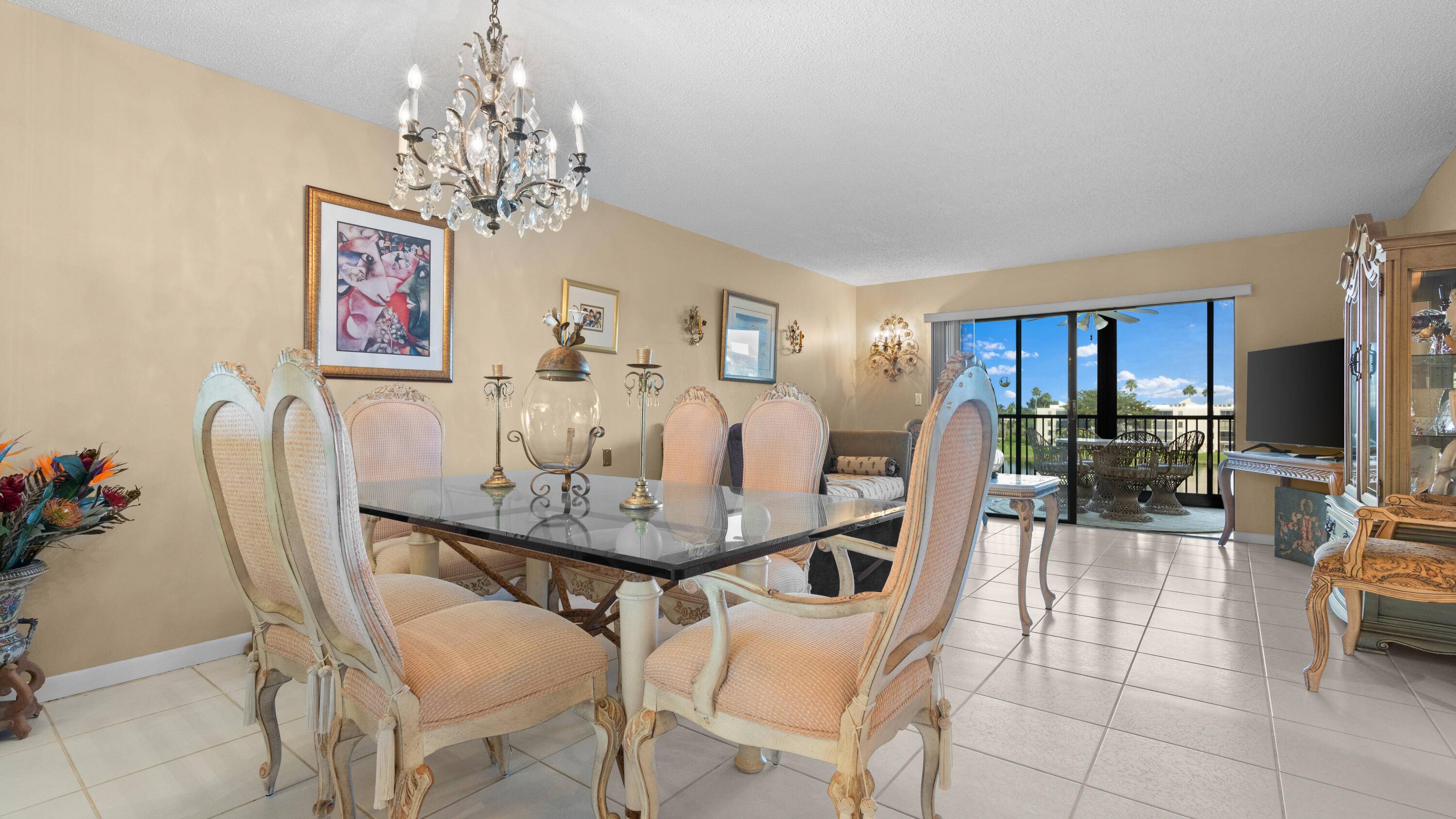 Come and see this beautiful unit with first class upgrades in an opened up kitchen with marble counter tops.