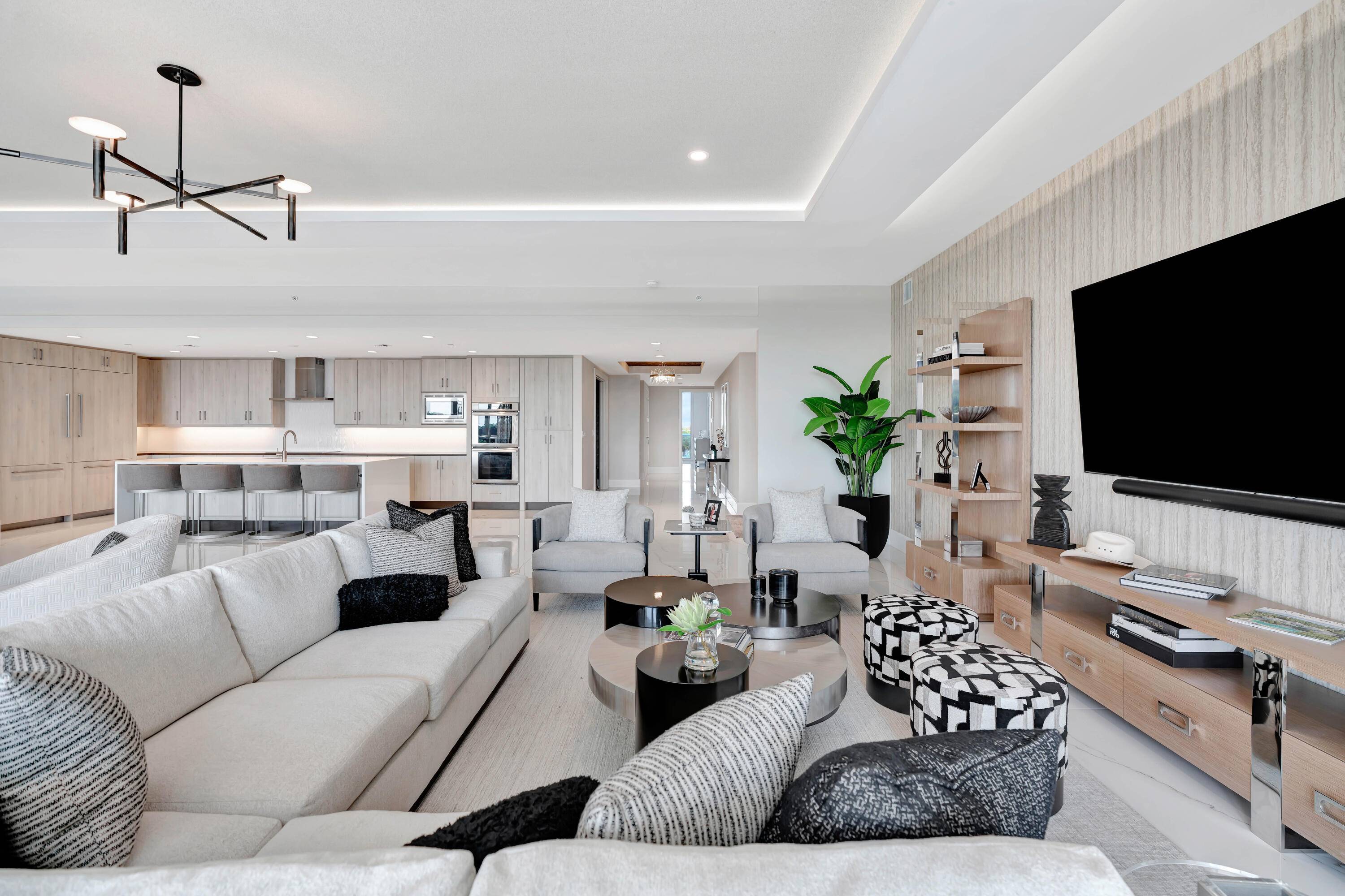 Step into the pinnacle of luxury living at Unit 505 in the prestigious Azure Condominiums, located in the vibrant community of Palm Beach Gardens, Florida.