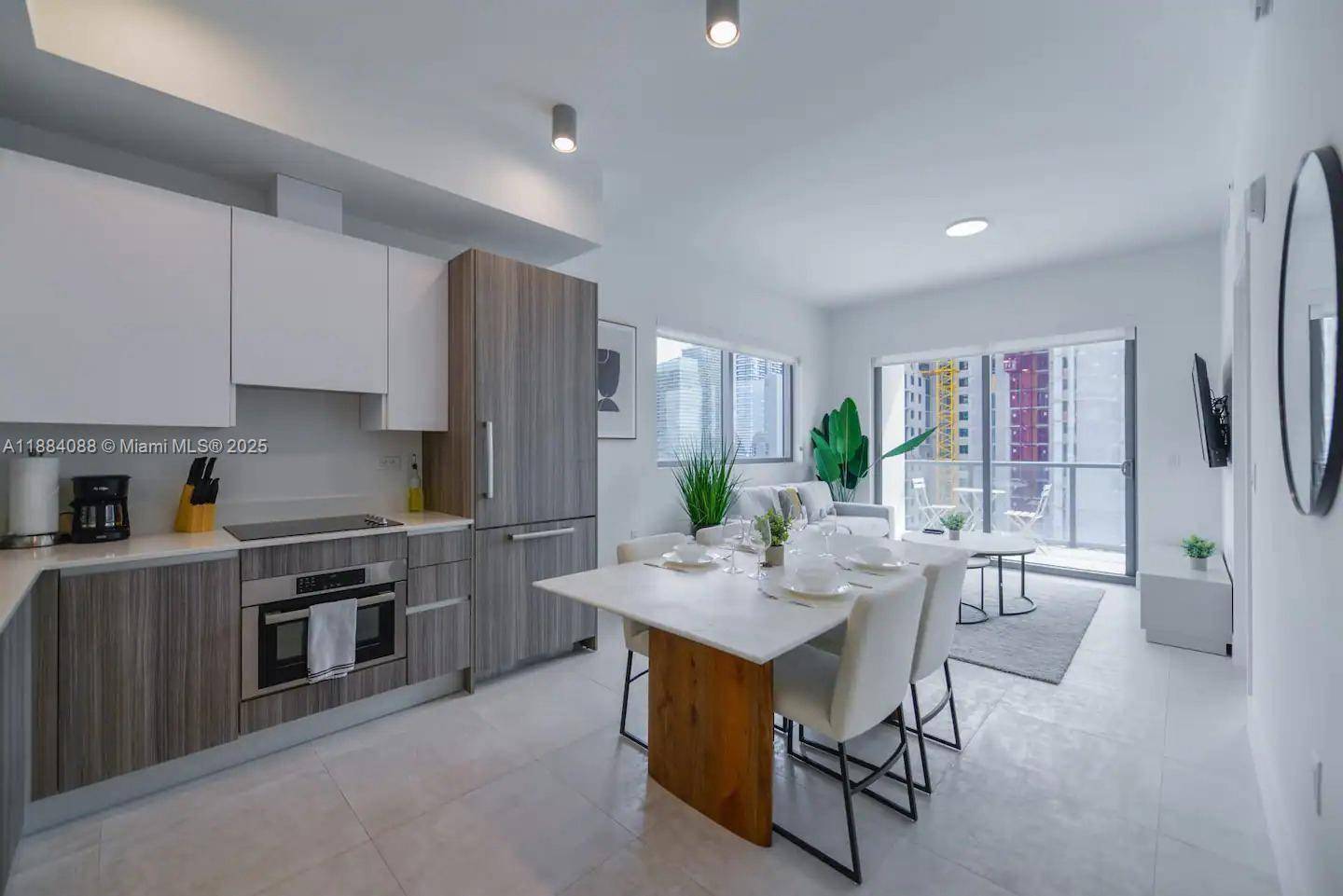 Brand new 1 bedroom 1 bath tastefully decorated and furnished.