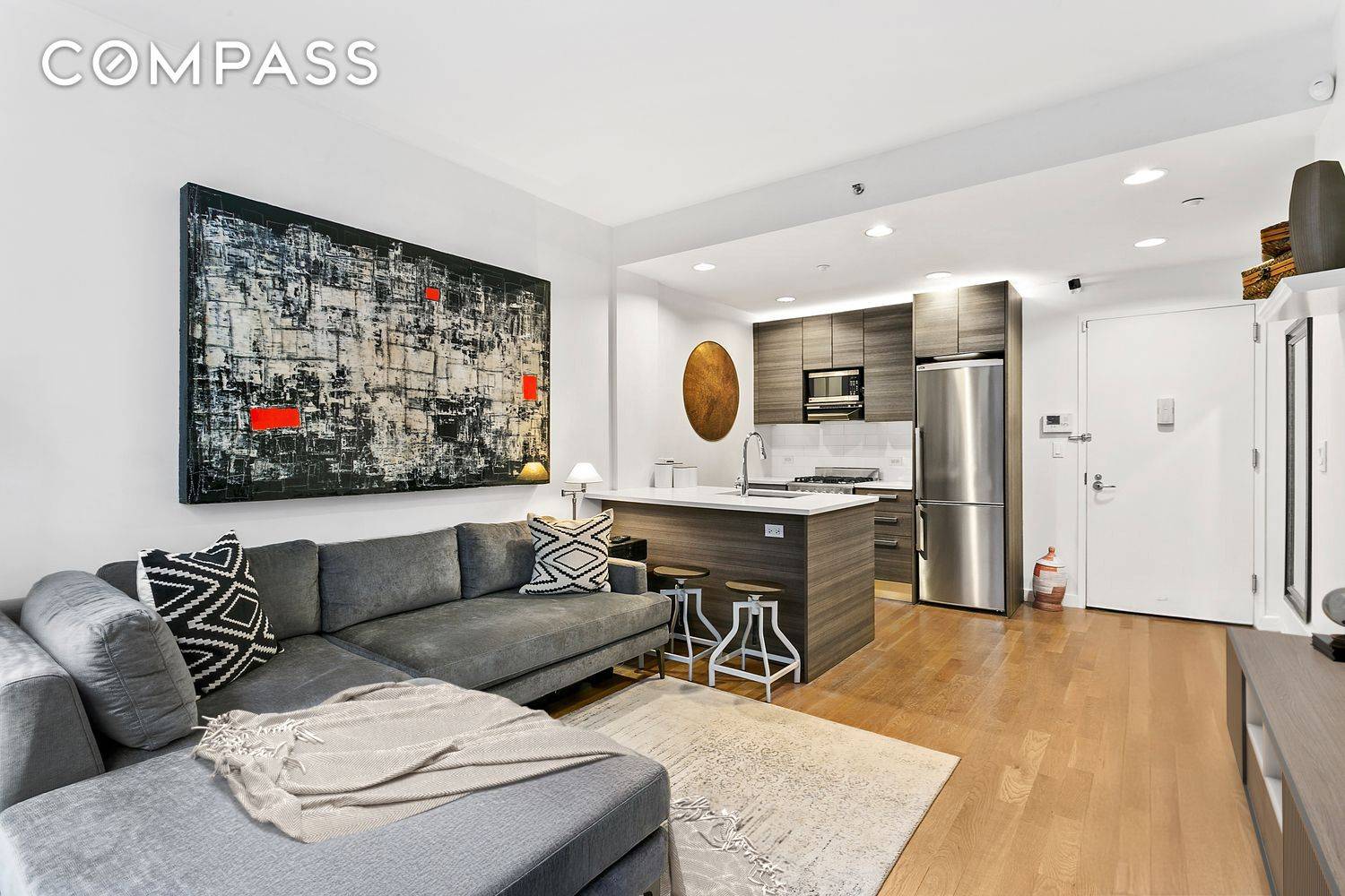 Welcome to 306 West 116th Street, Unit 1B an exquisite one bedroom condo with an oversized private back yard nestled in the heart of Harlem.