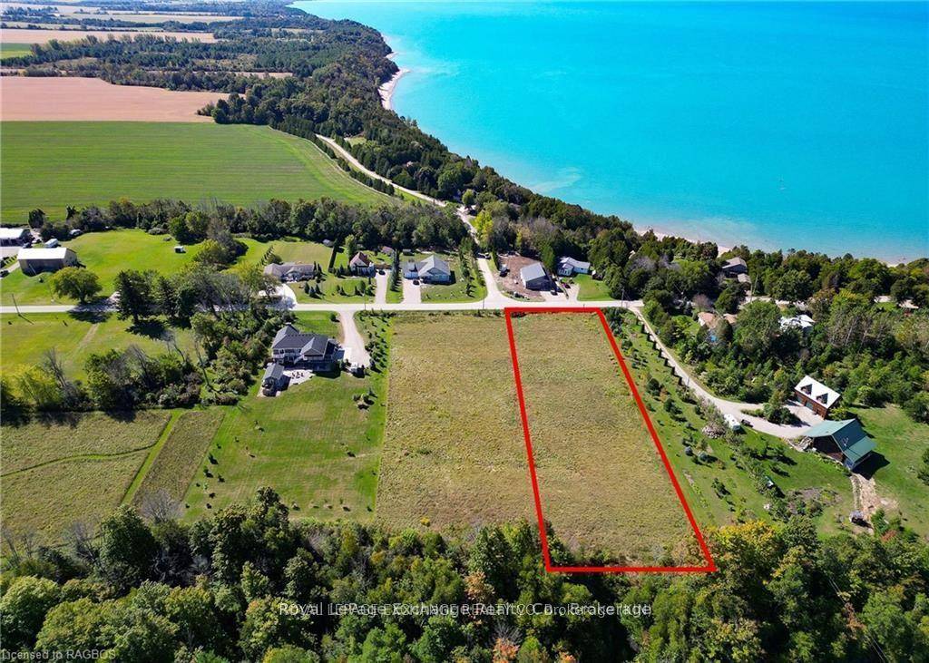 Exceptional 1. 39 acre building lot located in the up and coming hamlet of Port Albert.