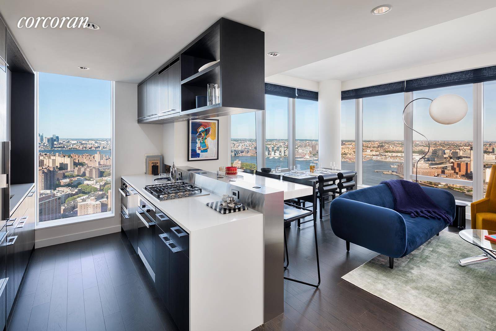 Virtual Tours of One Manhattan Square residences are available as well as limited in person showings, strictly by appointment only.