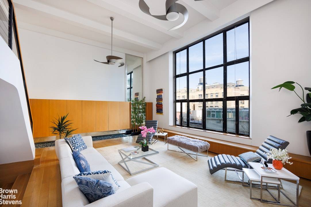 The true wow factor ! A beautiful and unique one of a kind large 2 bedroom duplex with over 18 foot ceilings is now available at the Hotel de Artistes, ...