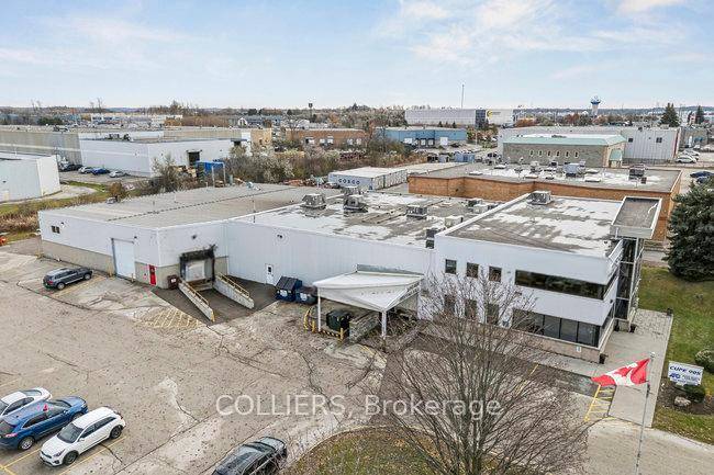 Flexible industrial offering, two stories of nicely appointed office with elevator service.