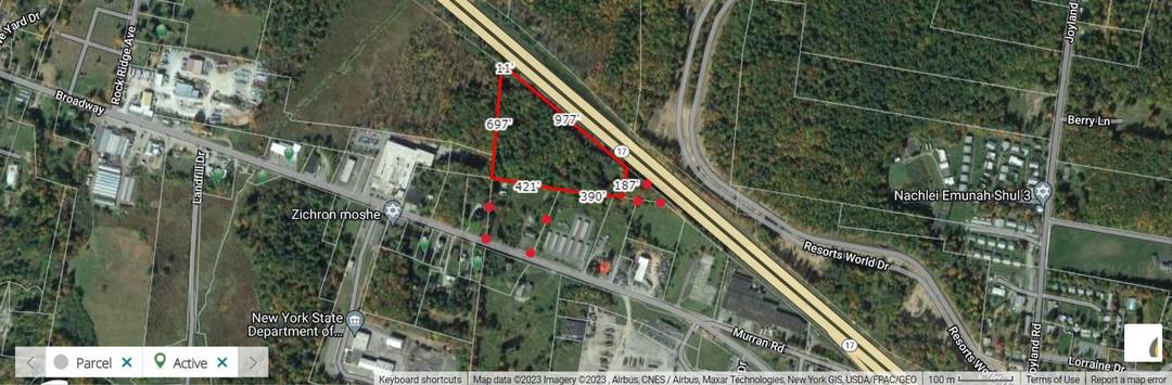 Almost 12 acres of highly visible land with 1375 feet of road frontage on Route 17 I 86 and 322 feet of road frontage on East Broadway, Monticello in the ...