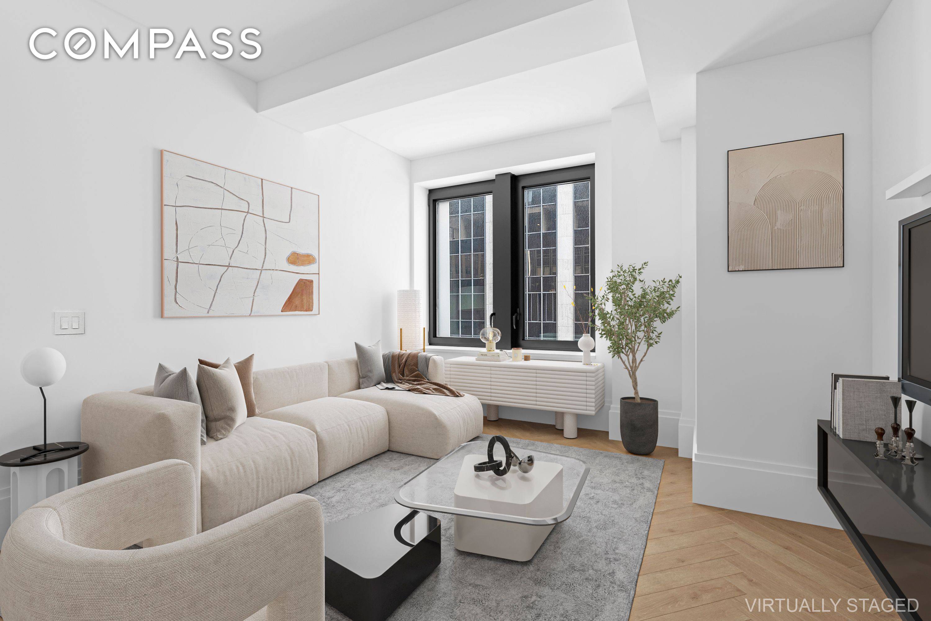 Discover an exquisite living experience in the heart of Manhattan's prestigious Wall Street area with Residence 17A.