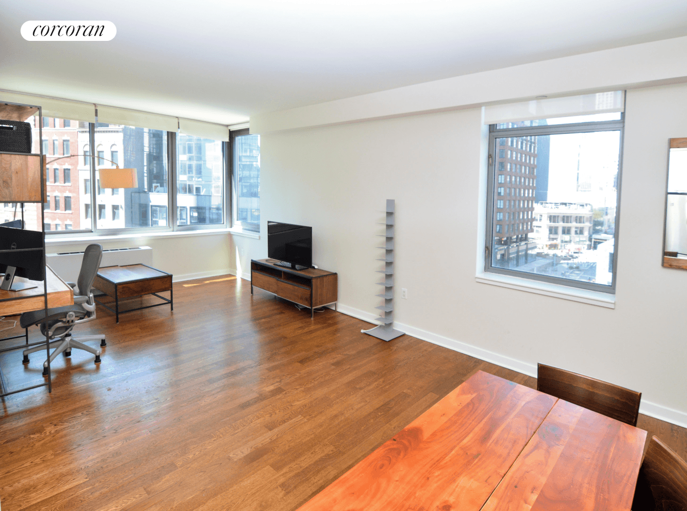 Located at 230 Ashland Place, this sunny two bedroom, two bathroom condominium features a large living room, which combined with the contemporary suburban sized kitchen featuring stainless steel appliances, and ...
