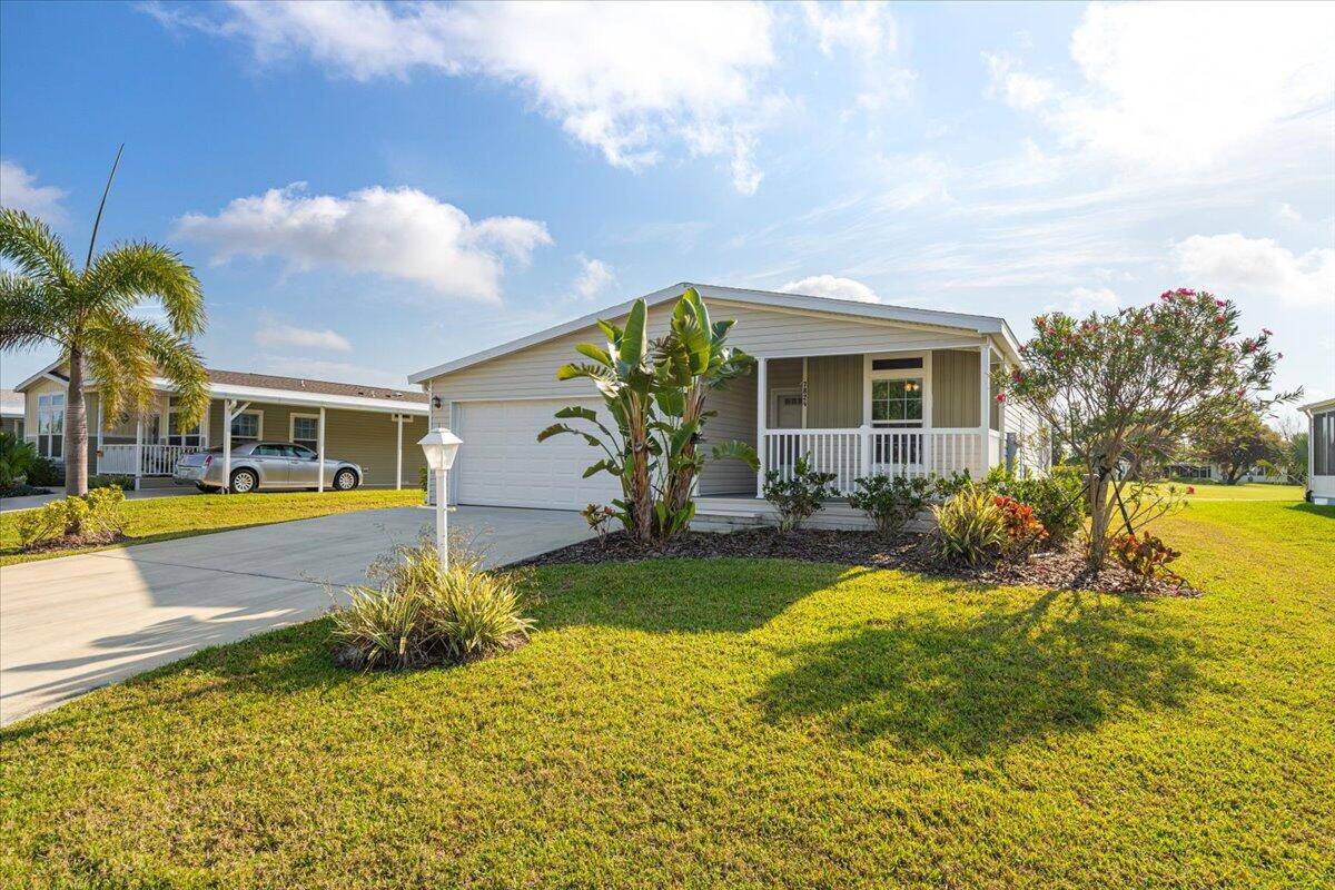 Welcome to Savanna Club, a sought after 55 community where this beautifully designed 2 bedroom, 2 bathroom home with den delivers style, comfort, and convenience.