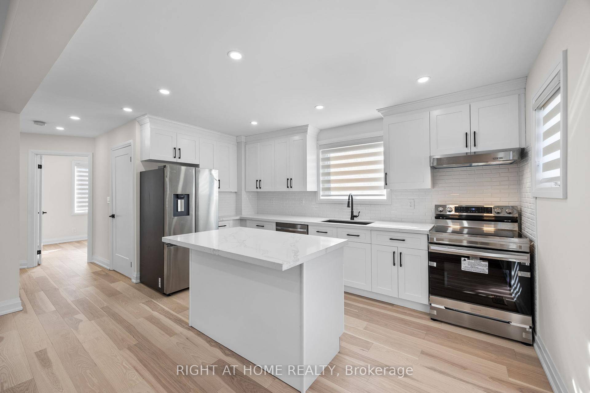 There is no Better Place to rent than a New one Mature Neighborhood, close to Plaza, Subway Station, Schools, Parks with Fully Professionally Renovated op to Bottom Main Floor Detached ...