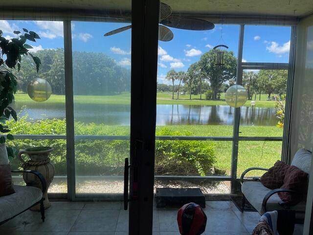 What a great find with the best view from a glass enclosed back patio.