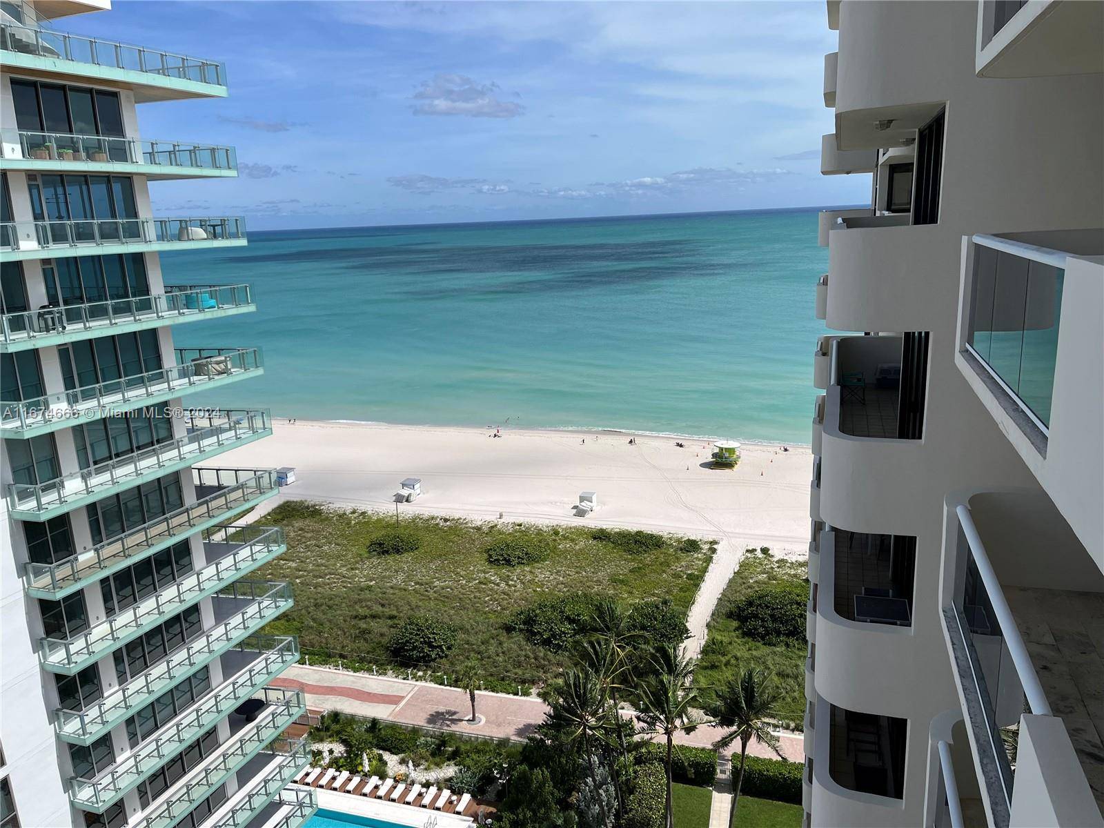 DIRECT OCEAN BUILDING, HIGH FLOOR 2 2, VIEWS TO INTERCOAST AND OCEAN, BEACH SERVICE, ALL AMENITIES SUCH AS SPA, CONCIERGE, HEATED POOL.