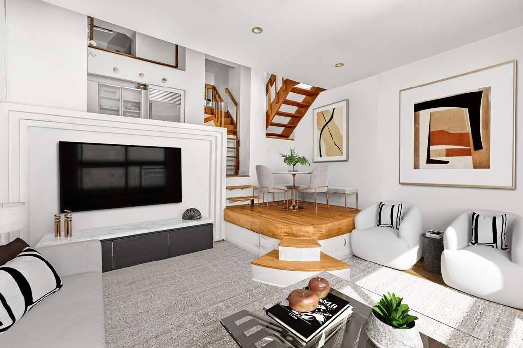 Live in Your Very Own Treehouse in the Heart of the West Village Nestled in the highly desirable West Village, this south facing loft offers a unique and versatile layout ...