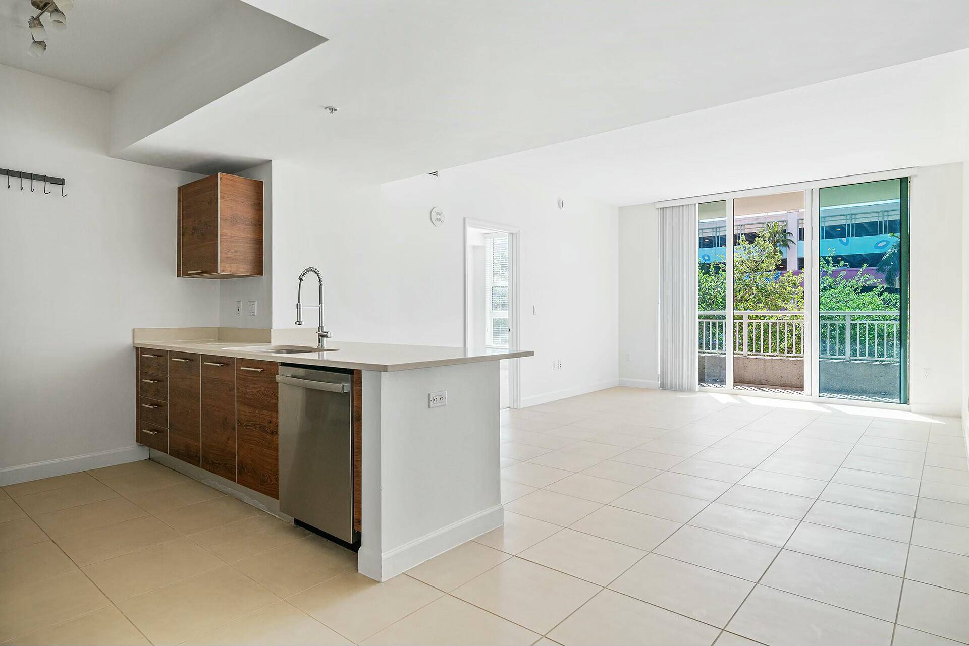Experience the vibrant lifestyle of Downtown West Palm Beach in this stunning 2 bed, 2 bath, 1045 square ft residence.