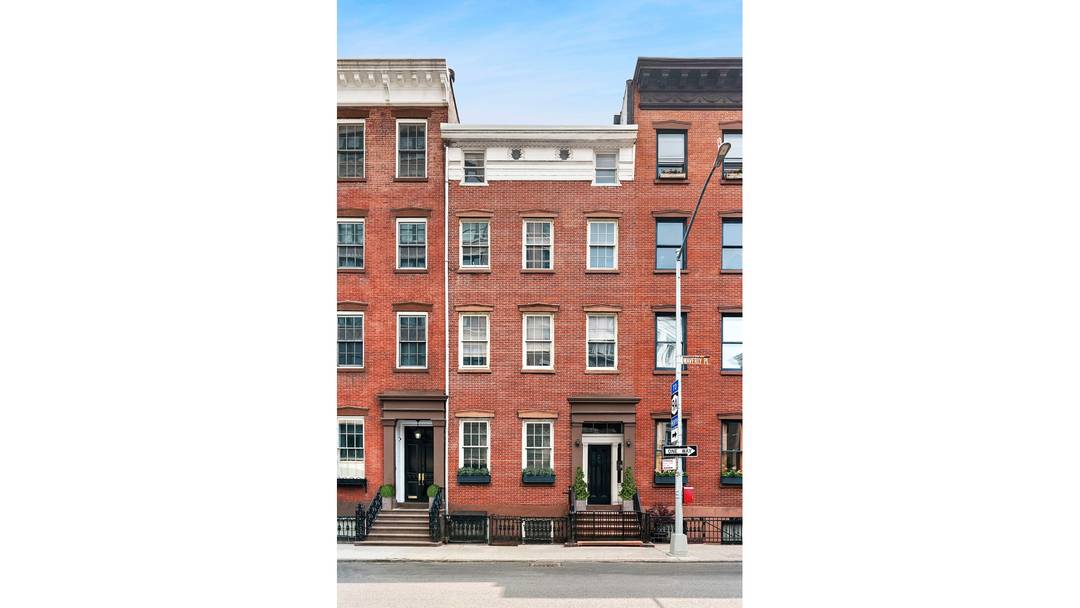 Situated within a picturesque and highly recognizable row of seven Greek Revival homes, 156 Waverly Place is a grand 22 foot wide townhouse originally built in 1839.