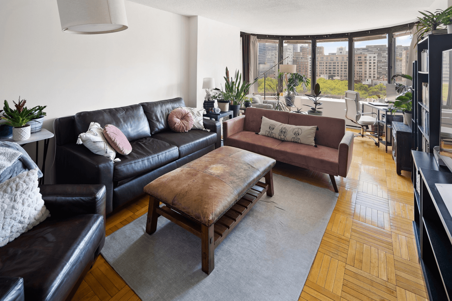 Spacious South facing One Bedroom Apartment with Empire State Building views in a Full Service East Side Condominium with the lowest carrying costs in Manhattan.