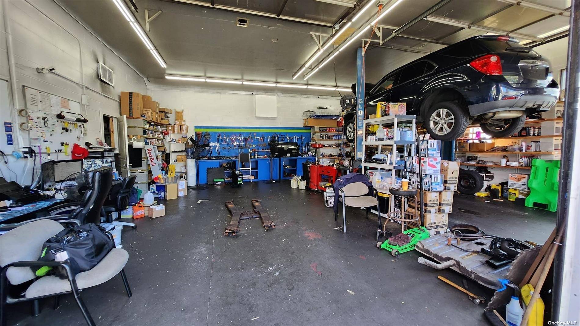 Well established Auto Repair Shop That Has Been Servicing Local Costumers Shop that includes new version of NY State Inspection Machine, all the tools, equipment's, tables and chairs.