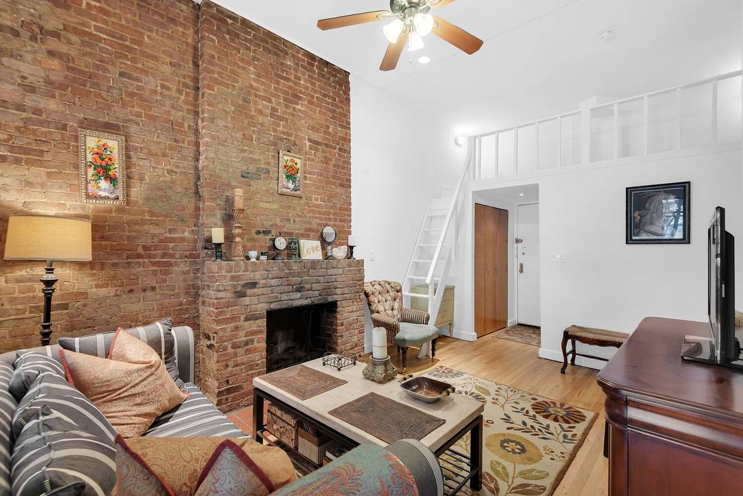 Spectacular Loft like One Bedroom with Soaring Ceilings and Historic Charm.