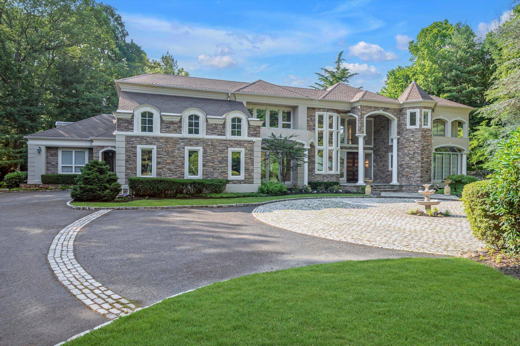 Nestled at the end of a serene cul de sac, this breathtaking 9, 400 sq.