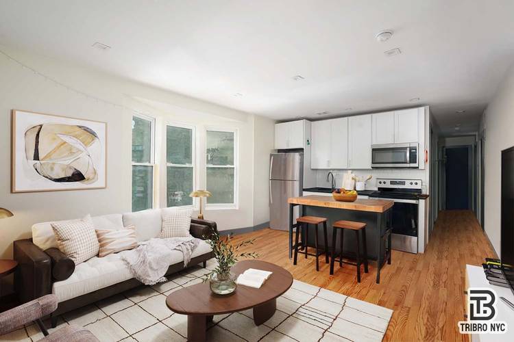 Beautiful, spacious 4 bedroom 2 bath in Clinton Hill with laundry in unit
