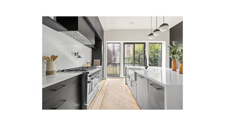 Be only the second to live in this brand new four story brick townhouse with an extremely rare 21 foot x 44 foot layout that has truly maintained its Prewar ...
