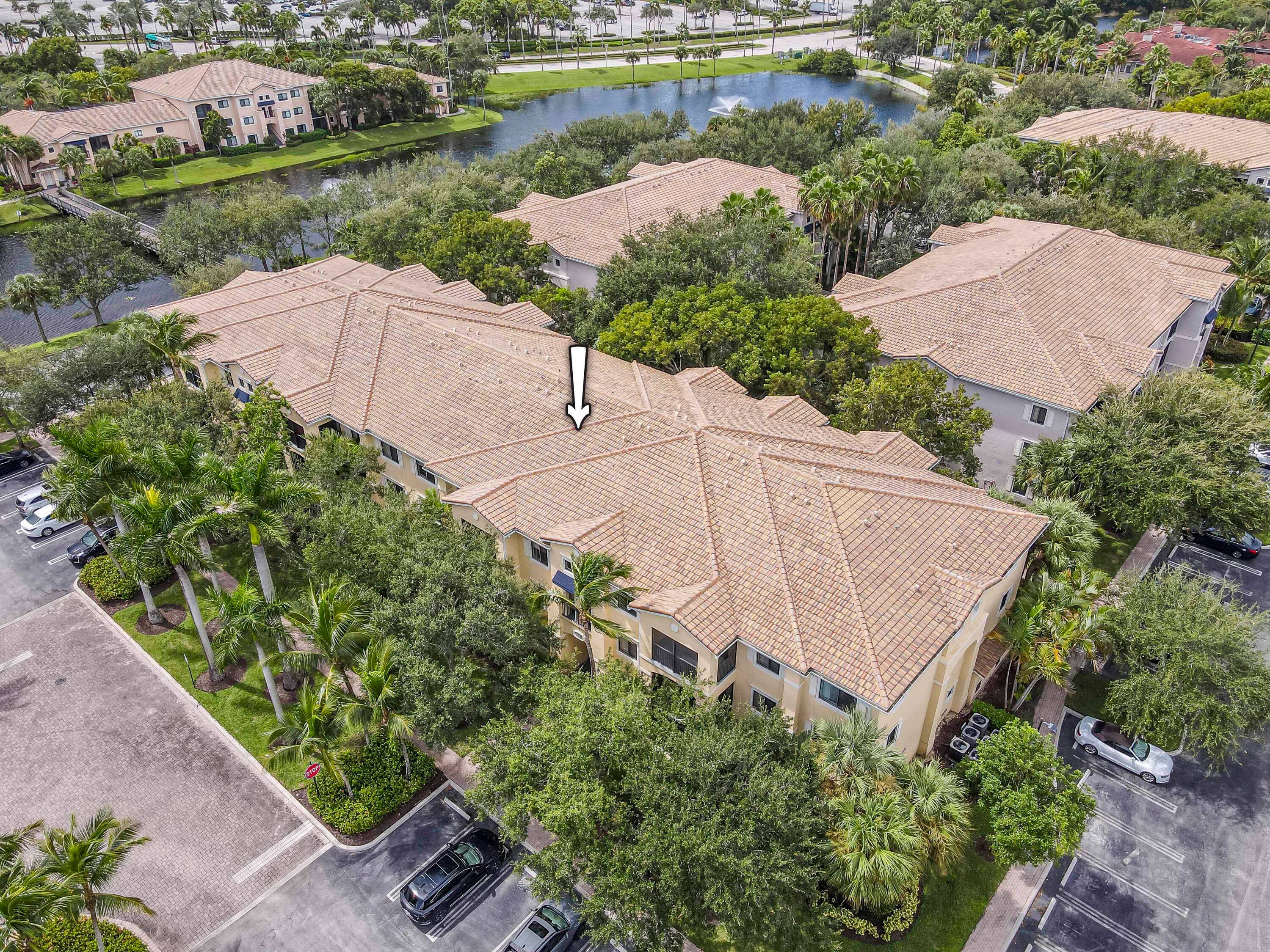 Spacious 3 bedroom, 2 bath, 1st floor condo in the private gated community of San Matera.