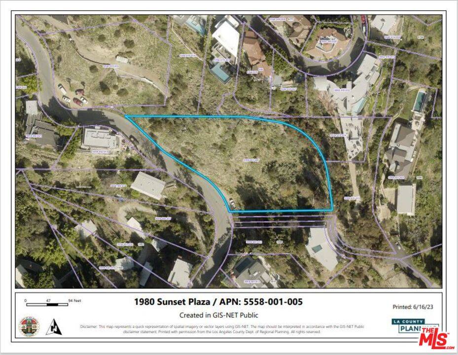 1980   Sunset Plaza Sunset Strip La