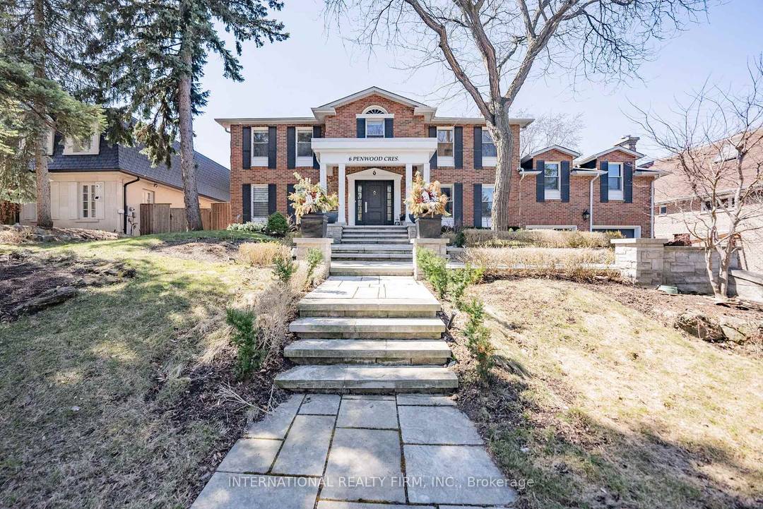 Backing onto the rolling serenity of Windfields Park with rare 84 ft frontage and 6656 sqft of living space 4286 sqft walkout lower level, 6 Penwood Crescent is more than ...