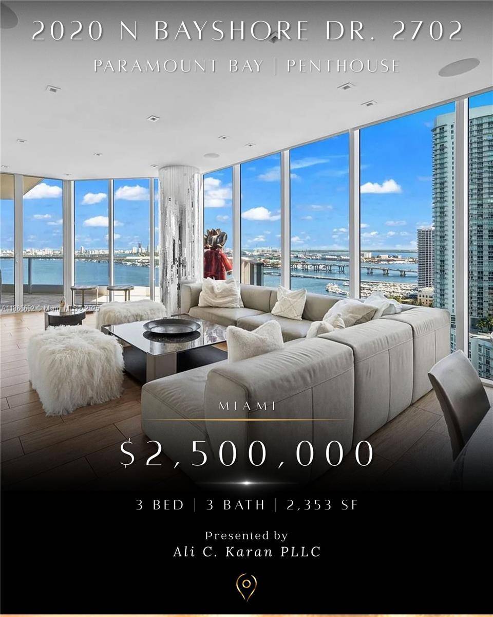 One of the most spectacular units in Paramount Bay, where no expense has been spared.