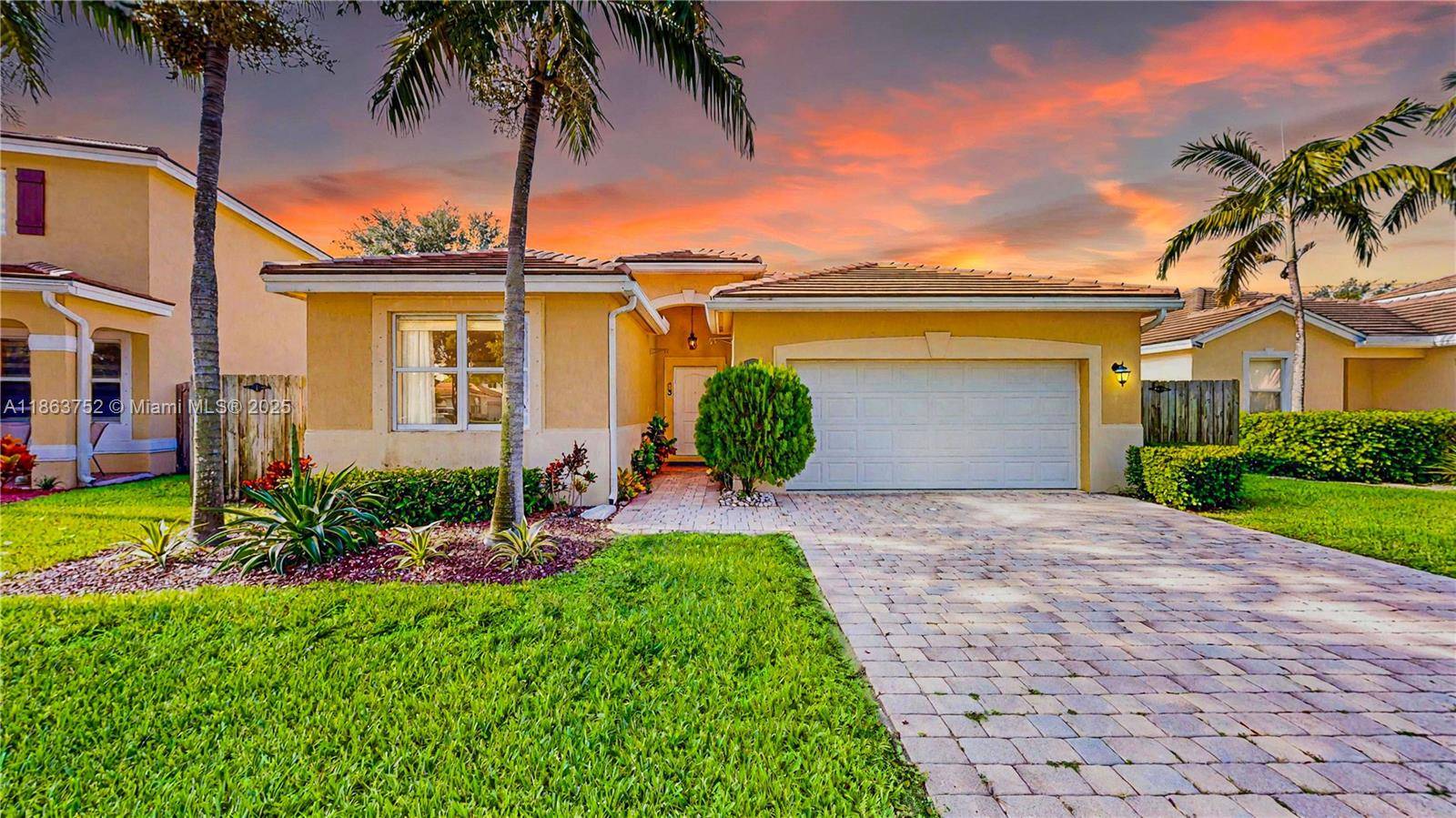 Stunning single family home in Antillean at The Isles at Oasis featuring 3 bedrooms and 2 full bathrooms.