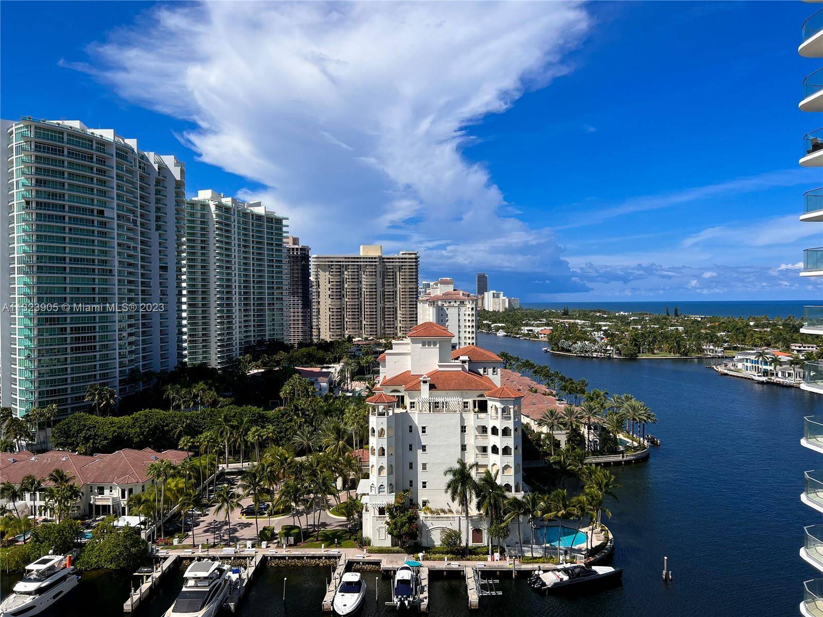 Spacious 2 2 renovated unit with breathtaking views of ocean and intracoastal.