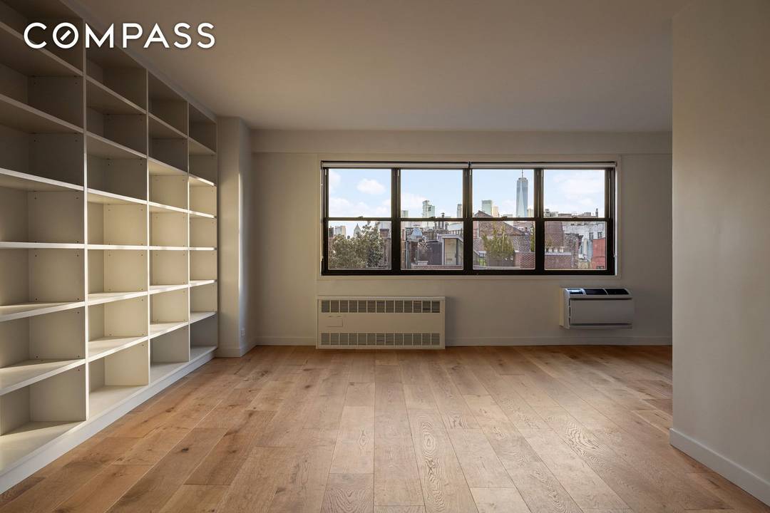 Welcome to Residence 6D, a spacious, sun filled, newly renovated alcove studio on coveted Jane Street.