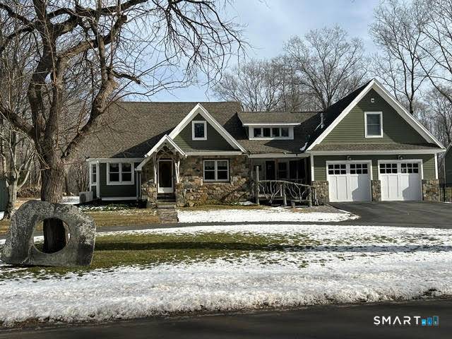 Located on open 1. 8 acre parcel, this beautiful cape home offers many features.