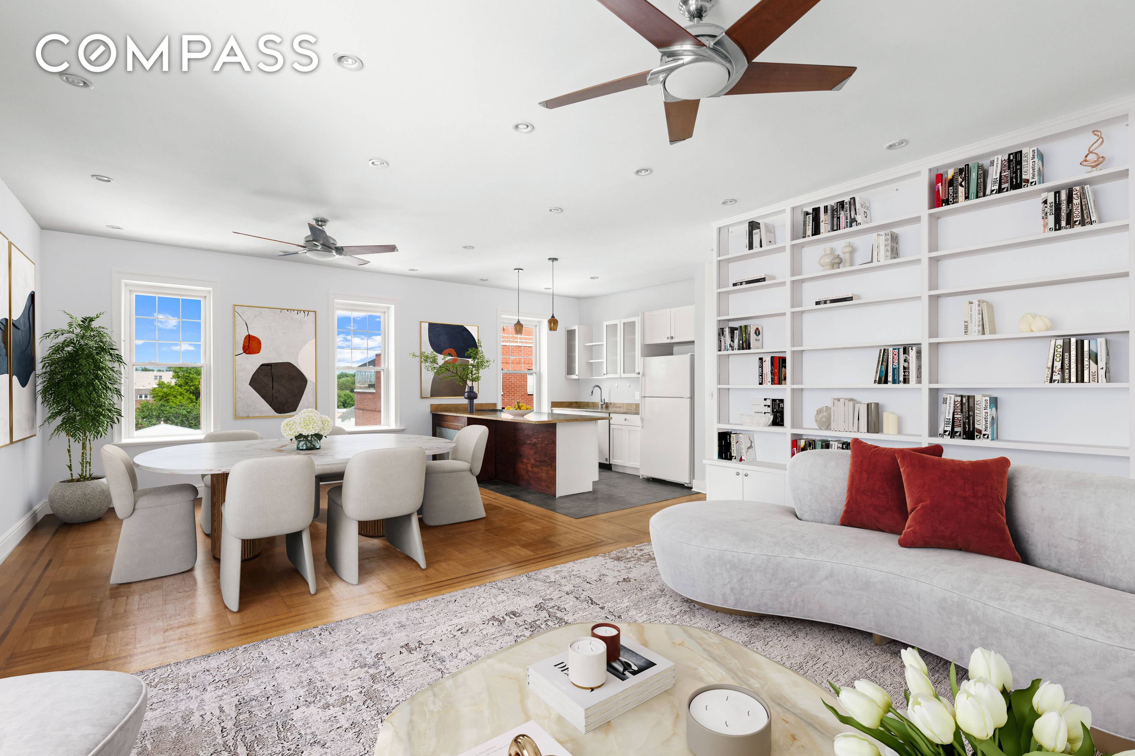 Welcome to Unit 15 at 759 42nd Street, a charming two bedroom offering a rare combination of space, character, and convenience in a well maintained Finnish co op.
