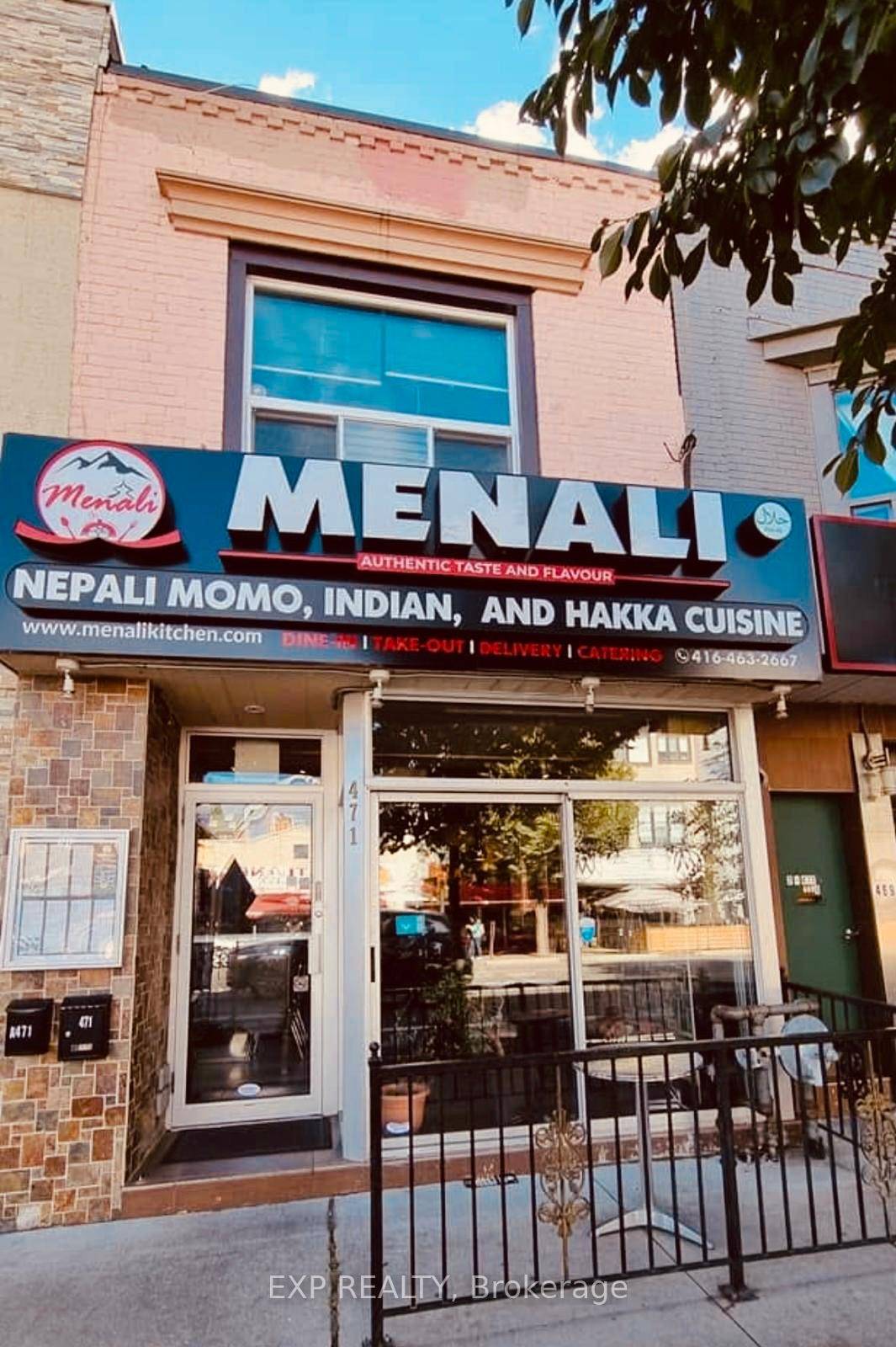 Well established Indian and Nepalese restaurant has been in successful operating in the busy area of Danforth corner.