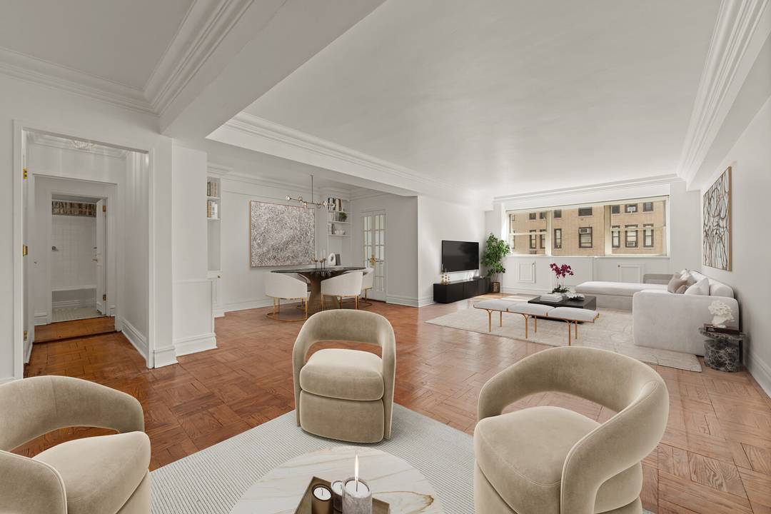 SUN DRENCHED OVERSIZED EAST FACING ONE BEDROOM PRIME UPPER EAST SIDE Just listed on the Upper East Side, this sun filled residence offers exceptional scale, eastern light, and a layout ...